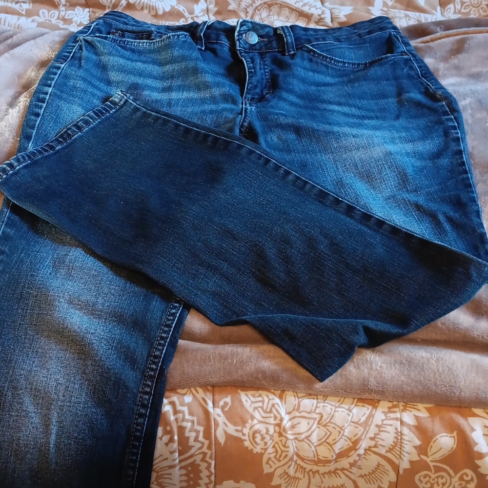 LEE RIDERS MIDRISE BOOT JEANS